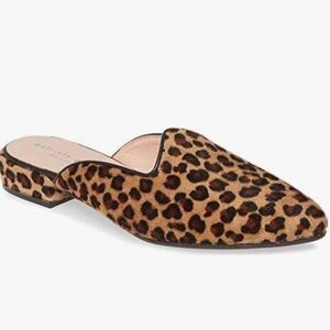 Patricia Green Grazie Pointy-Toe
Mule Leopard Print Calf Hair Size
 Size 8